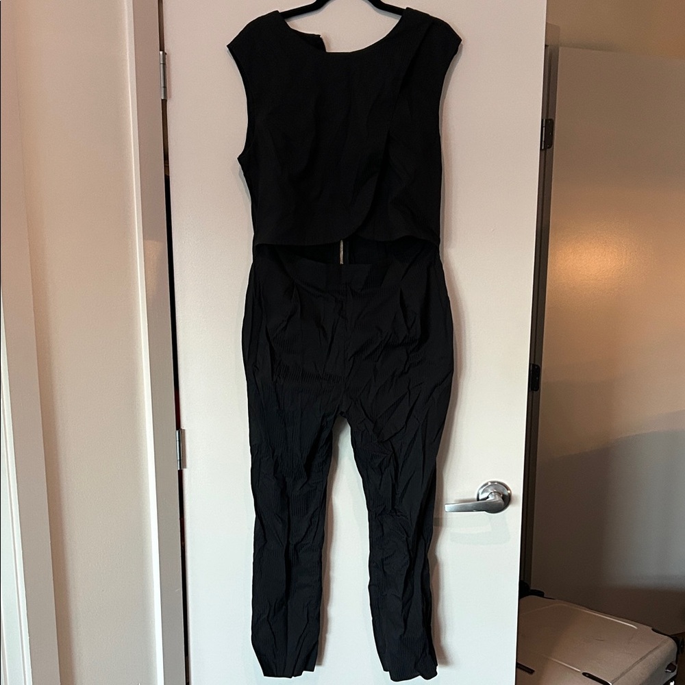 Madri Chic Black Jumpsuit Breastfeeding, Size L